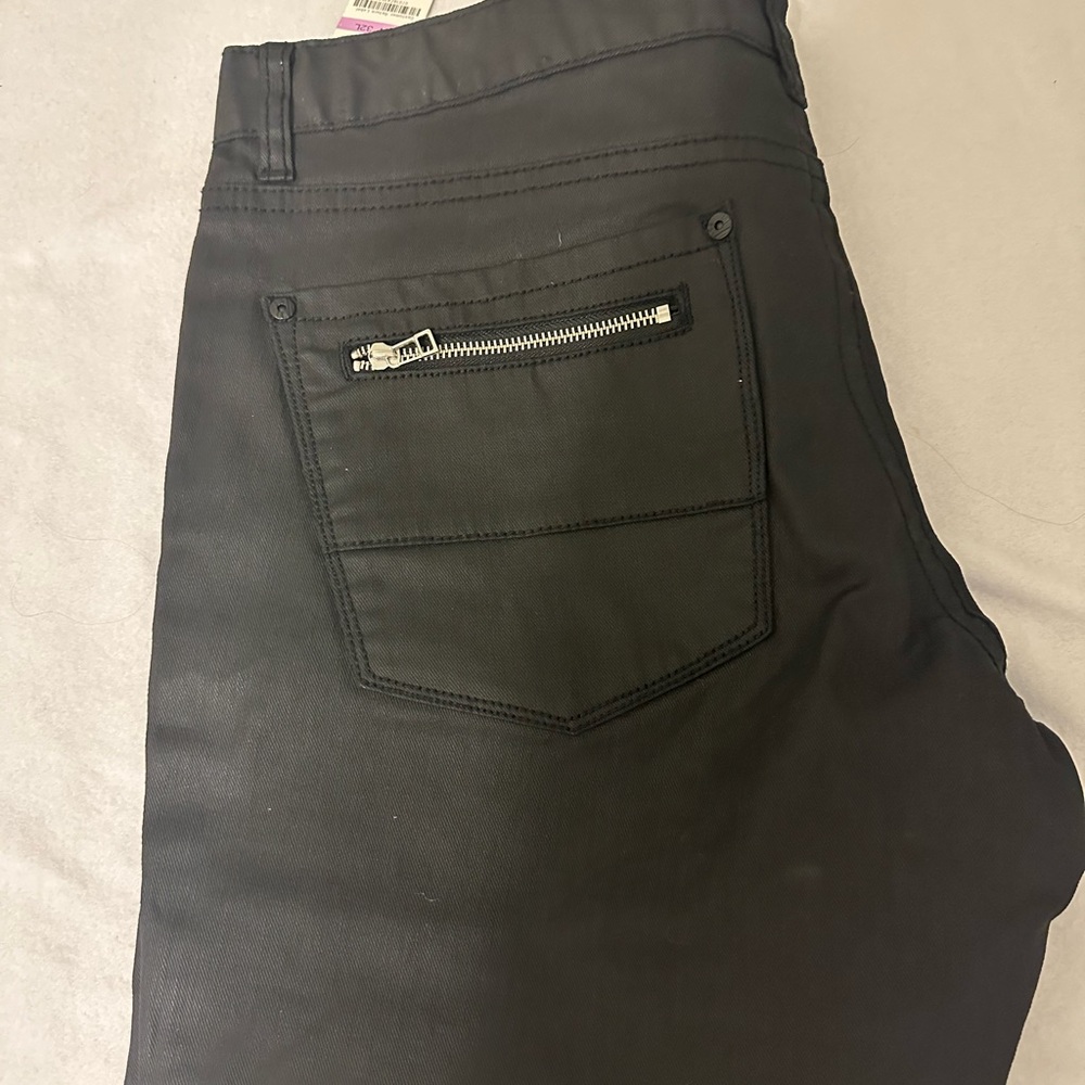 I.N.C Stockholm Skinny Fash Denim pants, Black Wash color - Picture 4 of 5